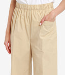 Erika Cavallini Semi Couture Trousers Sand