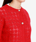 Semicouture truien granaat