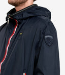 Blauer manteaux bleu