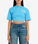 Msgm T Shirts And Polos Clear Blue