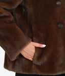 S Max Mara Abrigos Marrón