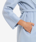 S Abrigos Max Mara Azul Claro