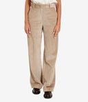 Pantaloni Weekend Max Mara Sabbia