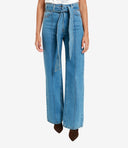 Msgm Jeans Średni denim