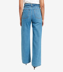Msgm Jeans Średni denim