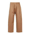 Un pantalone di carta per bambini color cammello