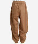 Un pantalone di carta per bambini color cammello