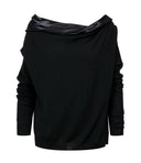 Swetry Alberta Ferretti Czarne