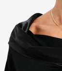 Swetry Alberta Ferretti Czarne