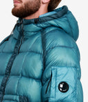 C.P. Company Coats Clear Blue