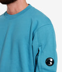 C.P. Company Sweaters Clear Blue