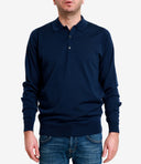 John Smedley T Shirts And Polos Clear Blue