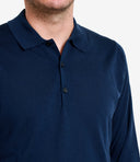 John Smedley T Shirts And Polos Clear Blue