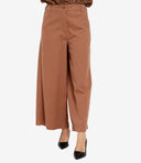 Max Mara Weekend Trousers Leather Brown