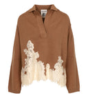 Semicouture T Shirts And Polos Beige