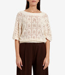 Semicouture Sweaters Cream