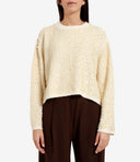 Semicouture Sweaters Cream