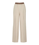 Semicouture Trousers Beige