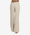Semicouture Trousers Beige