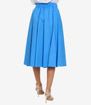 Msgm Skirts Clear Blue