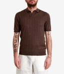 Gran Sasso T-Shirts und Polos Braun+Blau