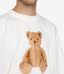 Palm Angels T-Shirts und Polos Weiß+Braun