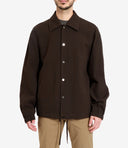 Paolo Pecora Coats Dark Brown
