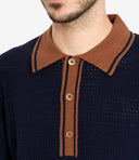 Paolo Pecora T Shirts And Polos Blue+Camel