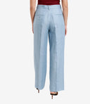 Pantaloni Max Mara Weekend Azzurro