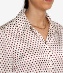 Camicie Penny Black Bianco+Bordeaux