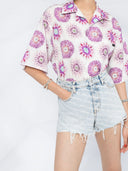 Alexander Wang Bite High Waisted Denim Shorts