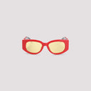 Casablanca Oval Wave Sunglasses