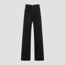 Saint Laurent V Waist Long Baggy Jeans