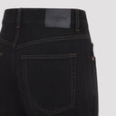 Saint Laurent V Waist Long Baggy Jeans