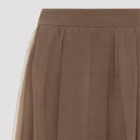 Brunello Cucinelli Midi Voile Skirt