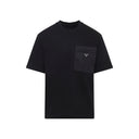 Prada Re Nylon Jersey T Shirt