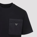 Prada Re Nylon Jersey T Shirt
