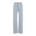 Bottega Veneta Chambray Straight Pants