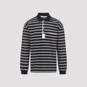 Bottega Veneta Stripes Piquet Polo