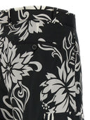 Pantalon à imprimé floral sacai