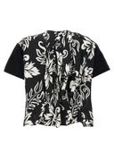 Sacai Floral Print T Shirt