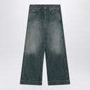 Martine Rose Loose Blue Washed Jeans