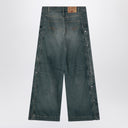 Martine Rose Loose Blue Washed Jeans