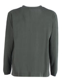Sette Fili Cashmere Cardigan M/Lunga Fondo Tubolare Con Spacchi