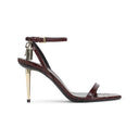 Tom Ford Semi Shiny Printed Python Sandals