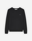 Swetery Maison Kitsune czarne