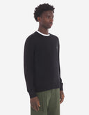 Swetery Maison Kitsune czarne