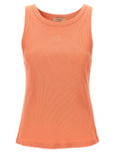 Twin Set Logo Embroidery Tank Top