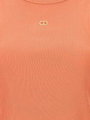 Twin Set Logo Embroidery Tank Top
