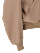 The Attico Logo Hooded Bomber Jacket